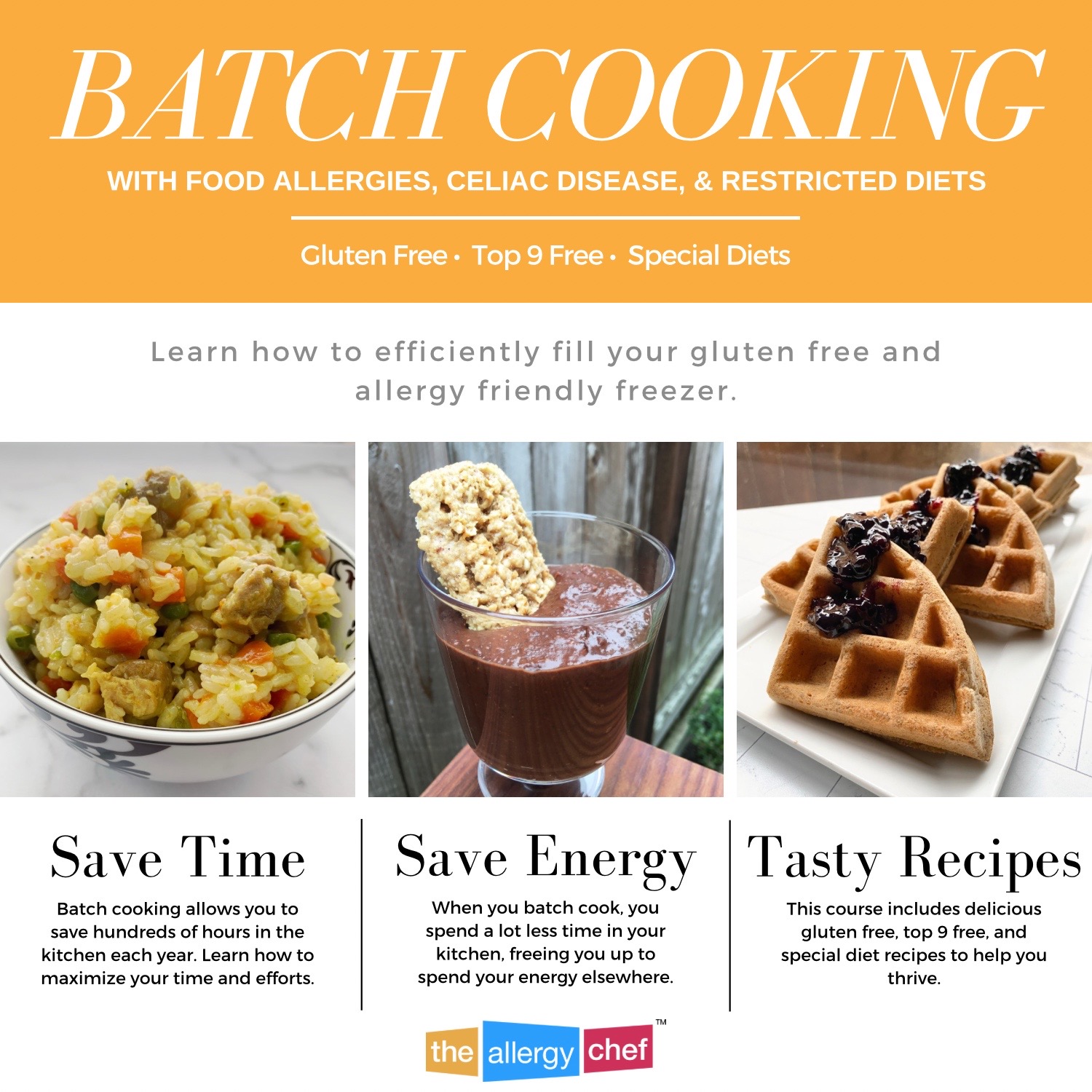 The Allergy Chef – Batch Cooking eCourse