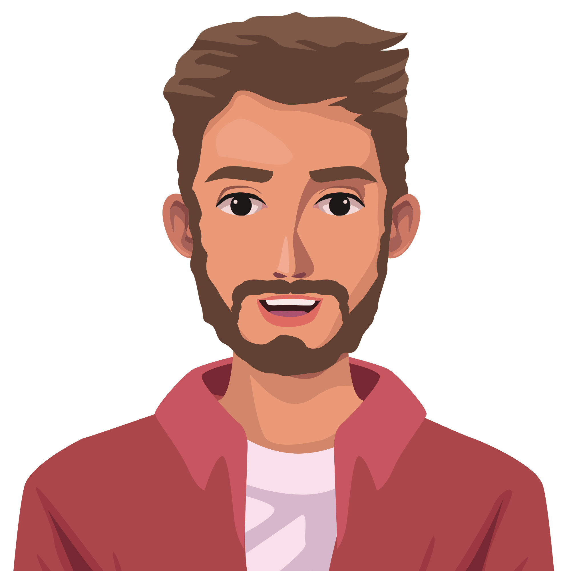 Testimonial Graphic of Man